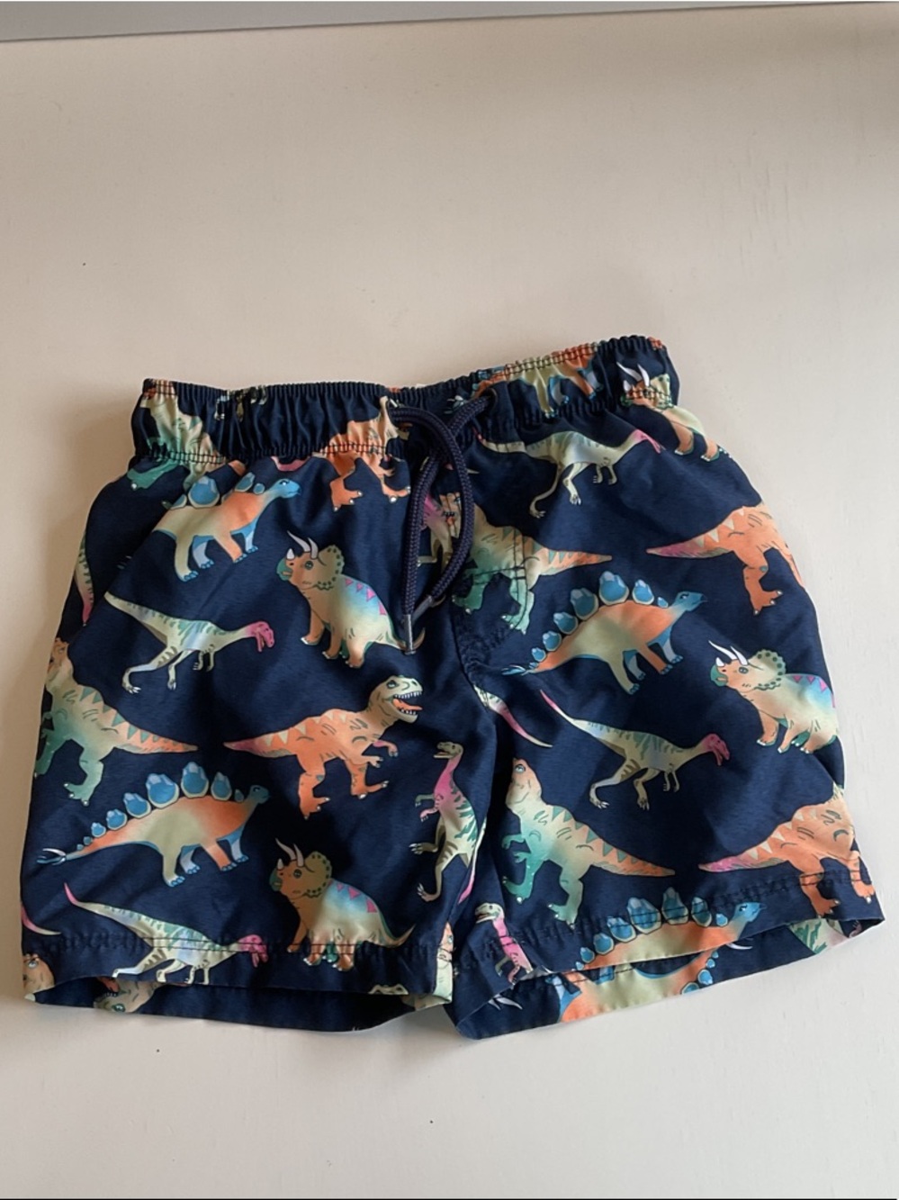 H&M Navy Kids Dinosaur Print Shorts